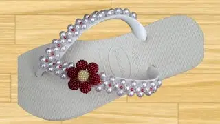 #costura ,invisível no chinelo 😍