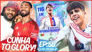 Future Stars Afonso Moreira LM 116 OVR Player Review | Cunha to Glory Episode: 58 | FC MOBILE
