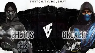 SMK|Faze_Groxer Vs Chet0s_Pr1m3_75 Ft10 MK11 Ultimate Twitch.tv/bd_bujy #mortalkombat