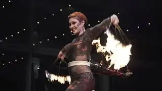 Aeris Events | Corporate Event Entertainment | Fire Dancer