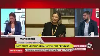 INFO JUTRO - Tenzija sve veća - NATO trupe nekoliko zemalja stigle na Grenland