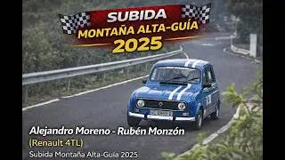 Alejandro Moreno - Rub&eacute;n Monz&oacute;n (Renault 4TL) | Subida Monta&ntilde;a Alta-Gu&iacute;a 2025