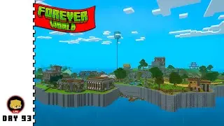 Minecraft Forever World Challenge⛏️ Day 93 - Chill Build Stream⚒️|| #minecraftlive