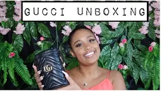 UNBOXING GG MARMONT MINI BUCKET BAG