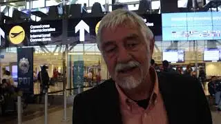 Gira del Inti. Candidato diputado Jorge Coulon