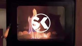 🎧 Fireplace Ambience 🔥 Binaural Relaxing Background Noise *8D*