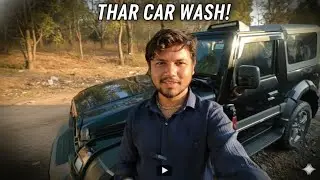 Thar Car Wash on Lift | Complete Cleaning | Day 12 | 100 Days Challenge