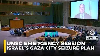 &lsquo;This is pure starvation&rsquo;: UN  aid  coordinator slams Israel's Gaza plans in UNSC emergency session