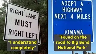 Times People Saw Such Confusing Road Signs They Had To Share The Pics Online 😂 | Humor Sweet