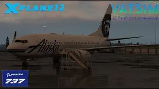X-Plane 12 *LIVE* | Level Up 737-700 Monthly Tutorial Flight (UPSVAC Pilots!)  |  SAN - BOI
