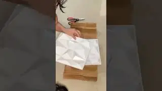 3D wall panel DIY