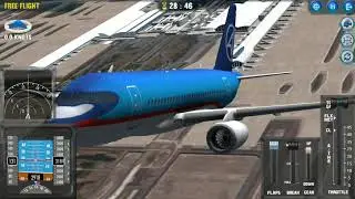 EasyFlight Simulator - SSJ100-95 Takeoff #Easyflightsimualtor #android