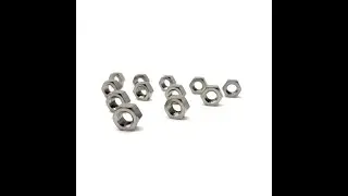 Titanium alloy hexagonal nut