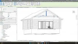 Revit Tutorial - How to Manually Model a Timber Truss in Revit (Log Truss)