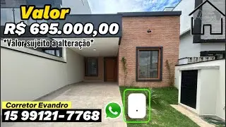 Casa l Venda l Reserva dos Ypês 3 l Interior l Tatuí/SP
