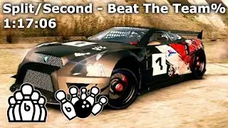Split/Second - Beat the team% Speedrun in 1:17:06 (WR)