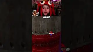 Falling From The TOP In Mario 64 Only Up!!! #mario #speedrun #funny
