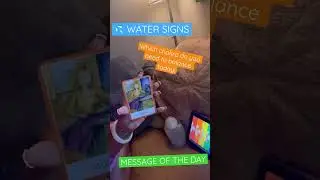 💦WATER SIGNS! #watersigns #water #cancer #scorpio #pisces #tarot #tarotreading