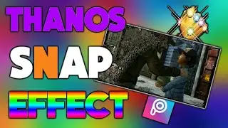 How to make THANOS SNAP/DISPERSION EFFECT on ANDROID