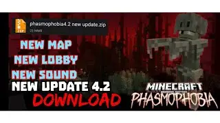 How to download phasomophobia mobile phone || Best Minecraft horror map