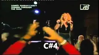 Mariah Carey 29 notes in a 