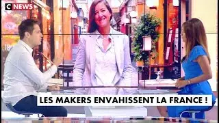 Reportage TV sur Oui Are Makers dans L'info qui fait du bien sur CNEWS
