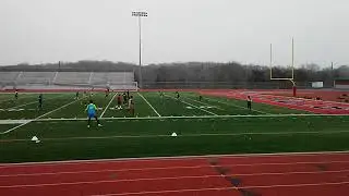 Ben's WV Olympic Development Program soccer practice scrimmage