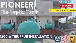 1200ltr #bioseptictank #installation Pioneer #biotank #tiruppur/ #readymade FRP #septictanks #tamil