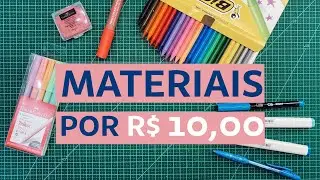 MATERIAIS PREFERIDOS QUE CUSTAM MENOS DE R$10 | Marina Viabone