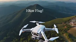 10km Flug über Herbstfelder DJI Mini 2