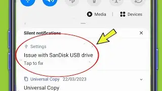 Исправление проблемы с USB-накопителем SanDisk | Нажмите, чтобы исправить на Samsung Mobile A13