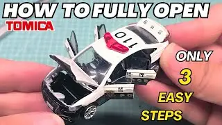 【TOMICA】Crown 6 doors fully open