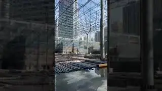 Space frame roof project installed by KLSF