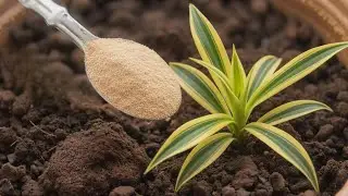 Just one tablespoon Wake Up Any Plant Instantly! 100% Natural Garden Booster!