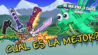 CUAL es la MEJOR ARMA MELEE de TERRARIA?