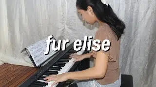 F&uuml;r Elise - Beethoven | piano cover by Regina Marie