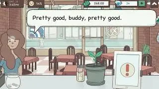 Relaxing game play (pizza video game)