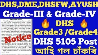 Dhs,Dme,Ayush,Dhsfw New Recruitment 2023 | Health new Vacancy new update 2023 | Dhs new jobs news ||
