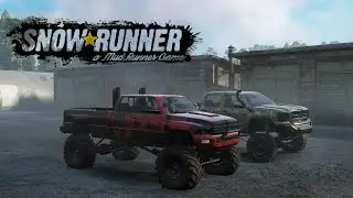 SNOWRUNNER #3 Tymar Russia. Taking the trucks to the mudpit