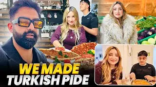 We Made Turkish Pide 🫓 but Emir wanted paratha instead | Pakistani Snacks & Childhood Memories 