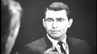 The Twilight Zone 1959 09 22   TOS   Interview with Rod Serling and Mike Wallace