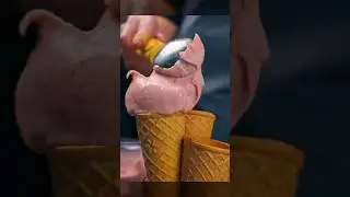 Easy Homemade Strawberry Banana Ice Cream Recipe 🍓🍌🍦