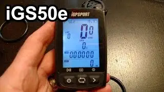 iGS50e cycling computer by iGPSPORT review (WARNING, it died after a few months)