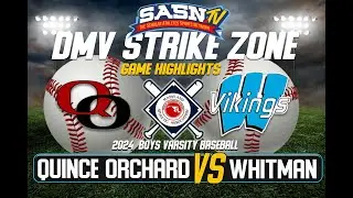 Quince Orchard Cougars Vs Walt Whitman Vikings Baseball Game Highlights