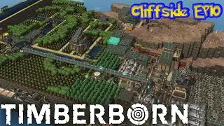 Timberborn Iron Teeth Cliffside Эпизод 10, сложный режим, финал прохождения