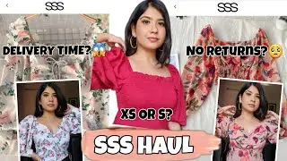 STREET STYLE STORE Try On Haul! SSS Review! Trendy Crop Tops on a Budget |  Shein India Alternative?