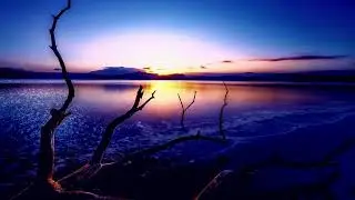 Beautiful Beachscape with Calm Waves  Meditative Ancient Frequencies for Deep Relaxation