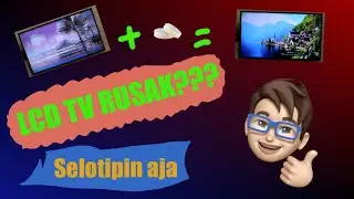 Cara Memperbaiki LCD TV Bergaris | Tutorial fix LCD TV rusak (Glitch) ? |Gampang selotipin aja ?!?!