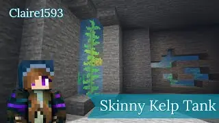 Minecraft: Skinny Kelp Tank | Aquarium Design