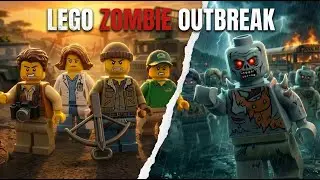 Zombie Outbreak: Escape From Zombie City  | LEGO Zombie Animation | Full Episode 4